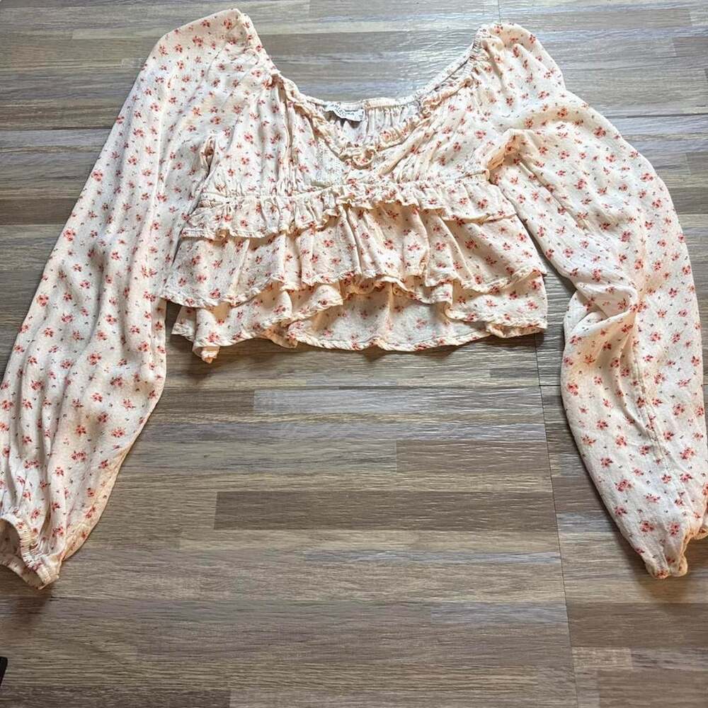 Arizona Women's Pink and Orange Blouse